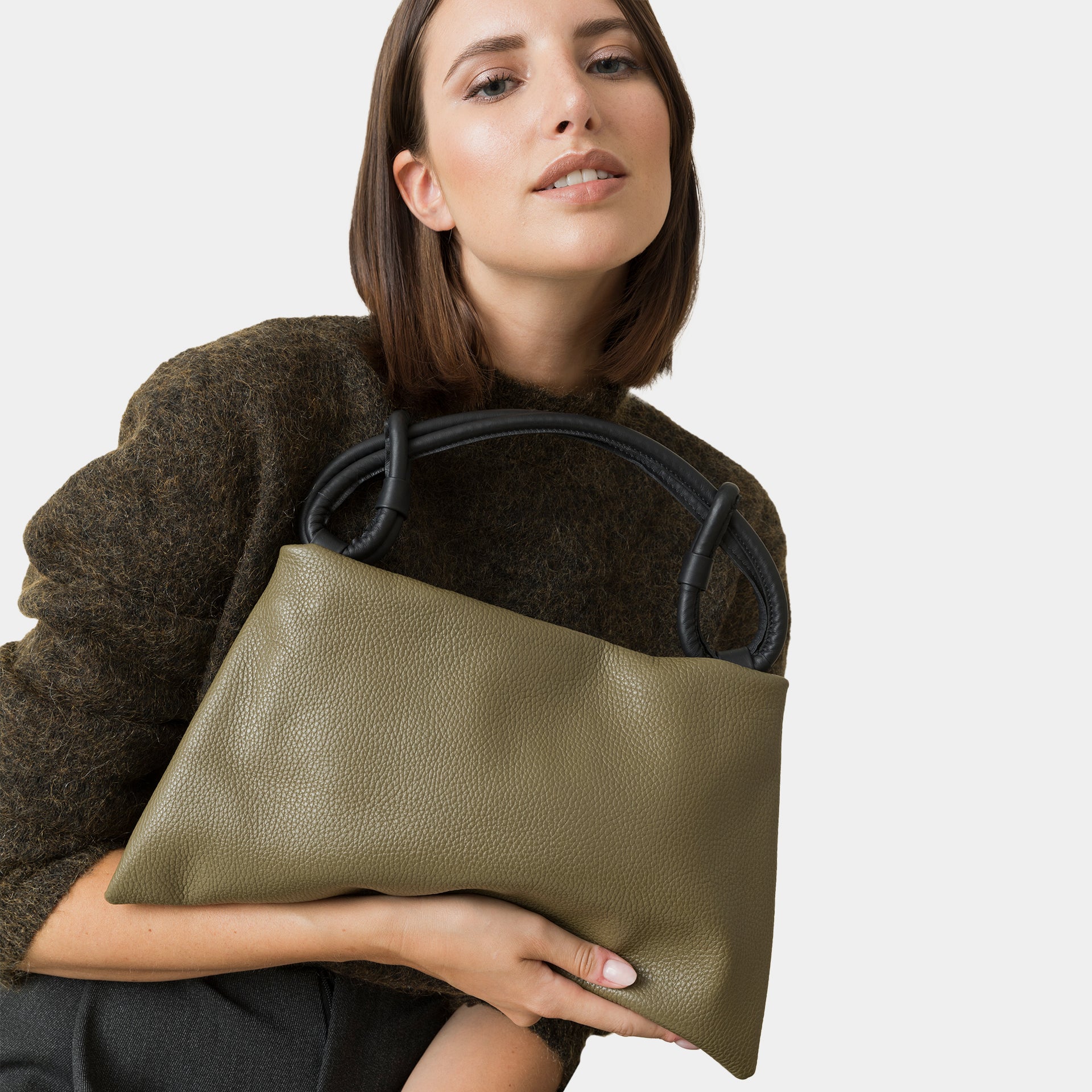 POPPY - edizione pelle oliva