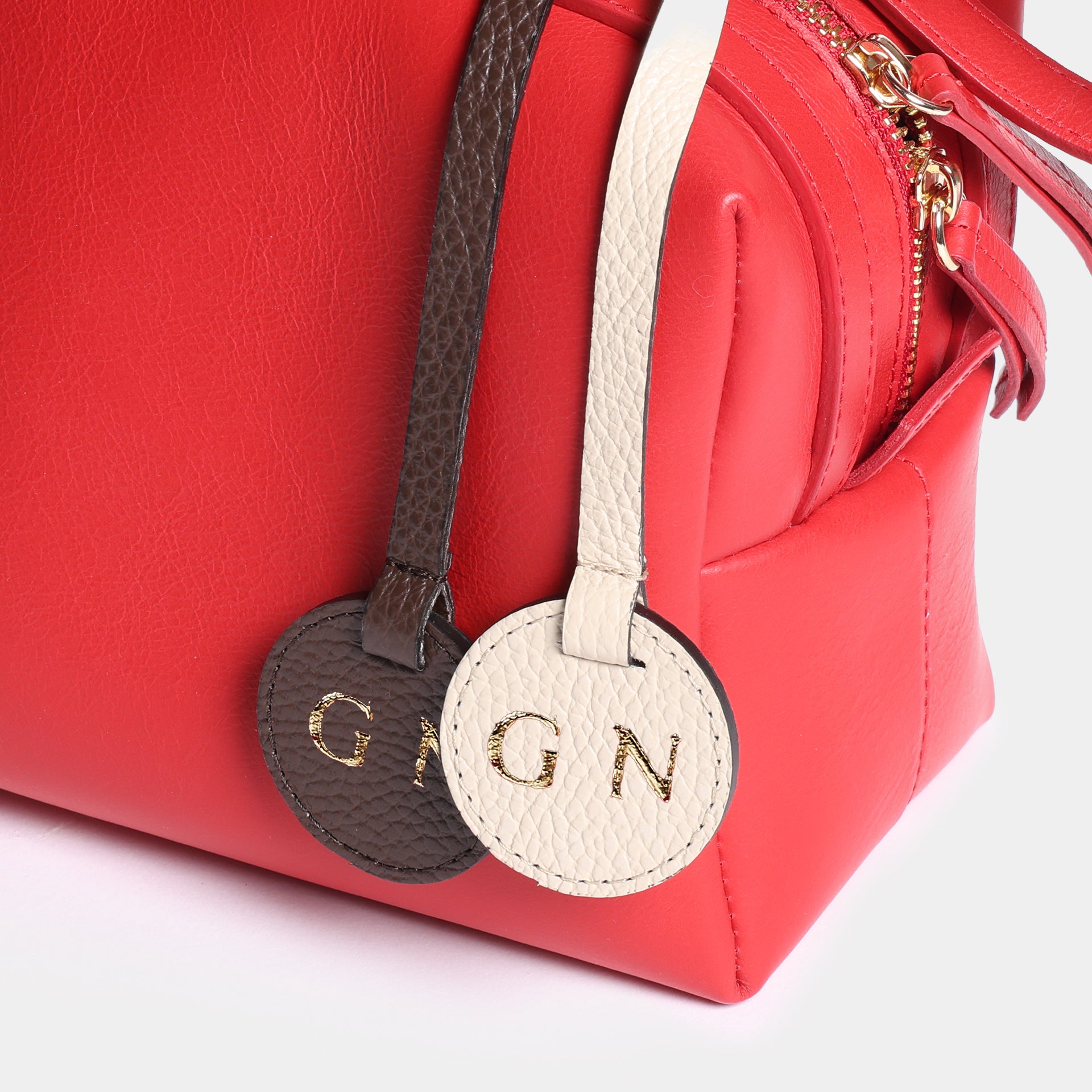 KEIRA - Charm portachiave edizione pelle nera