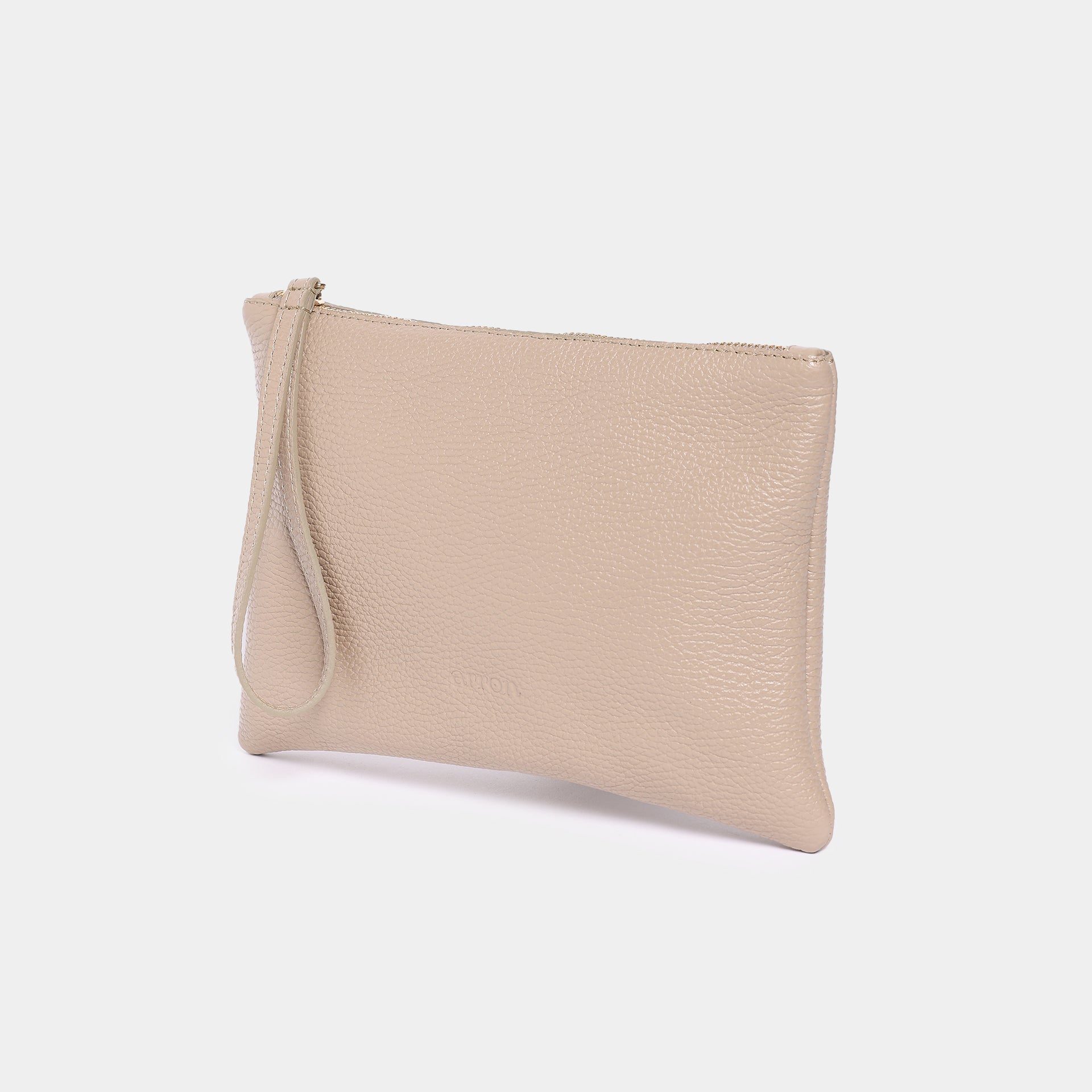 Marnie - pochette a mano edizione pelle almond