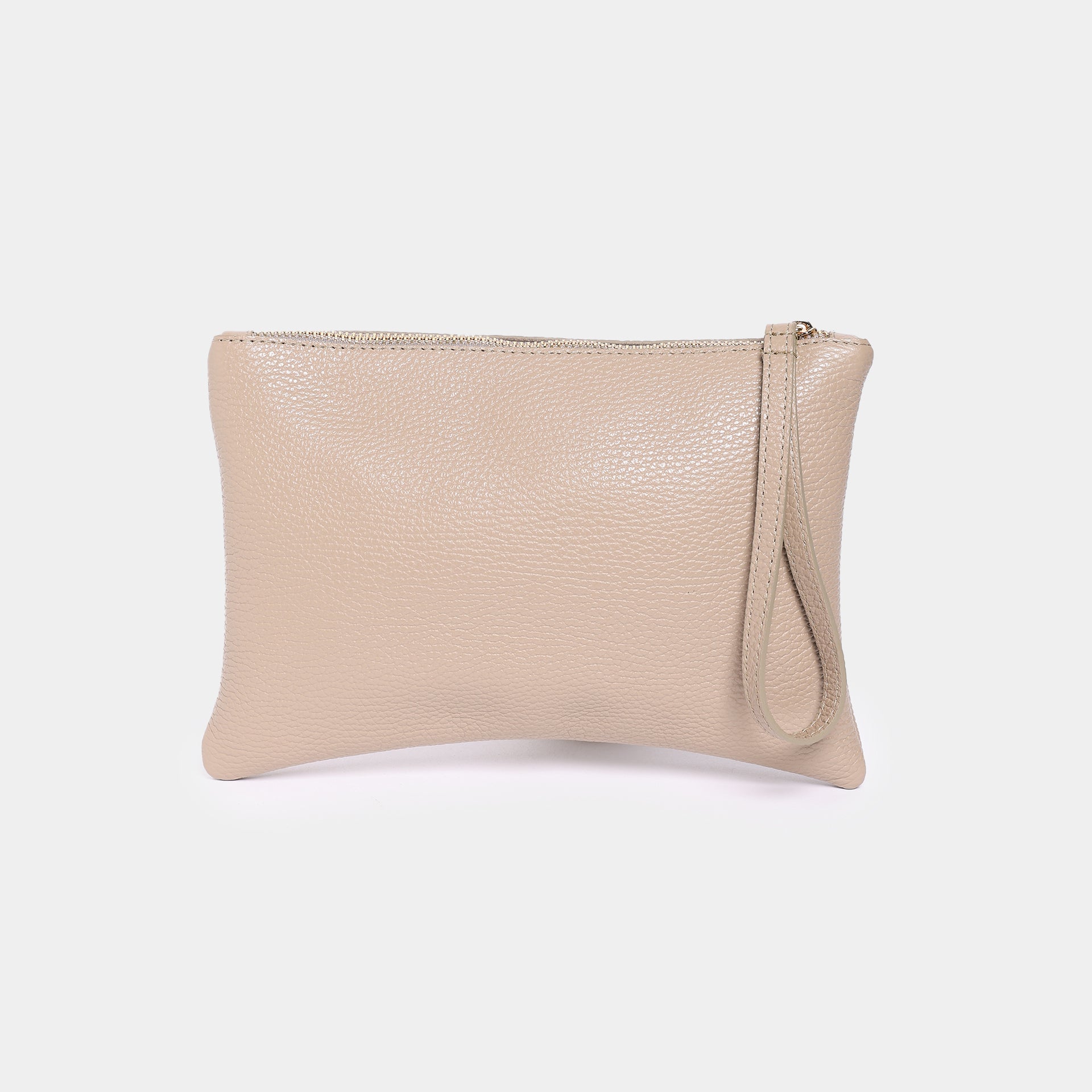 Marnie - pochette a mano edizione pelle almond