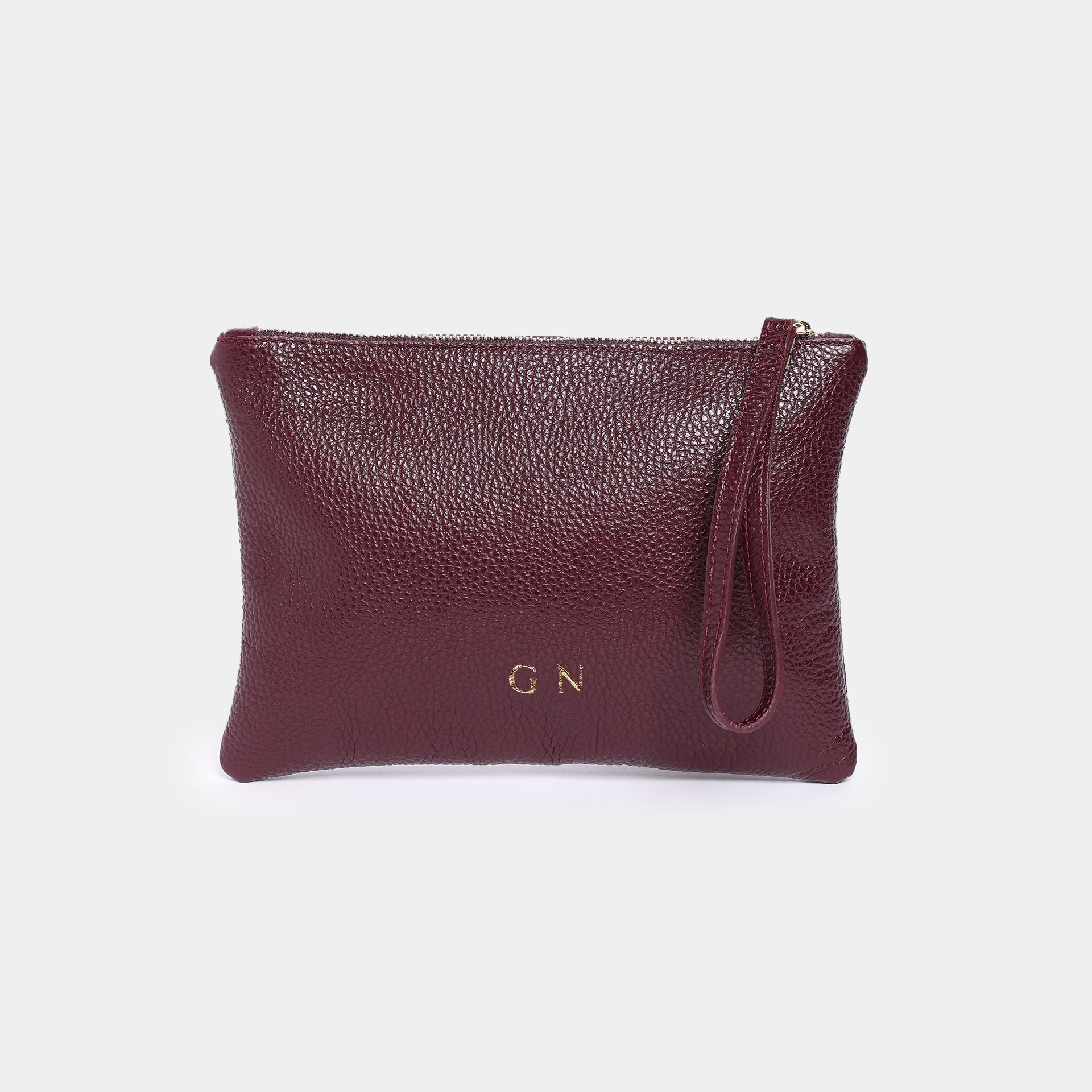 Marnie - pochette a mano edizione pelle bordeaux