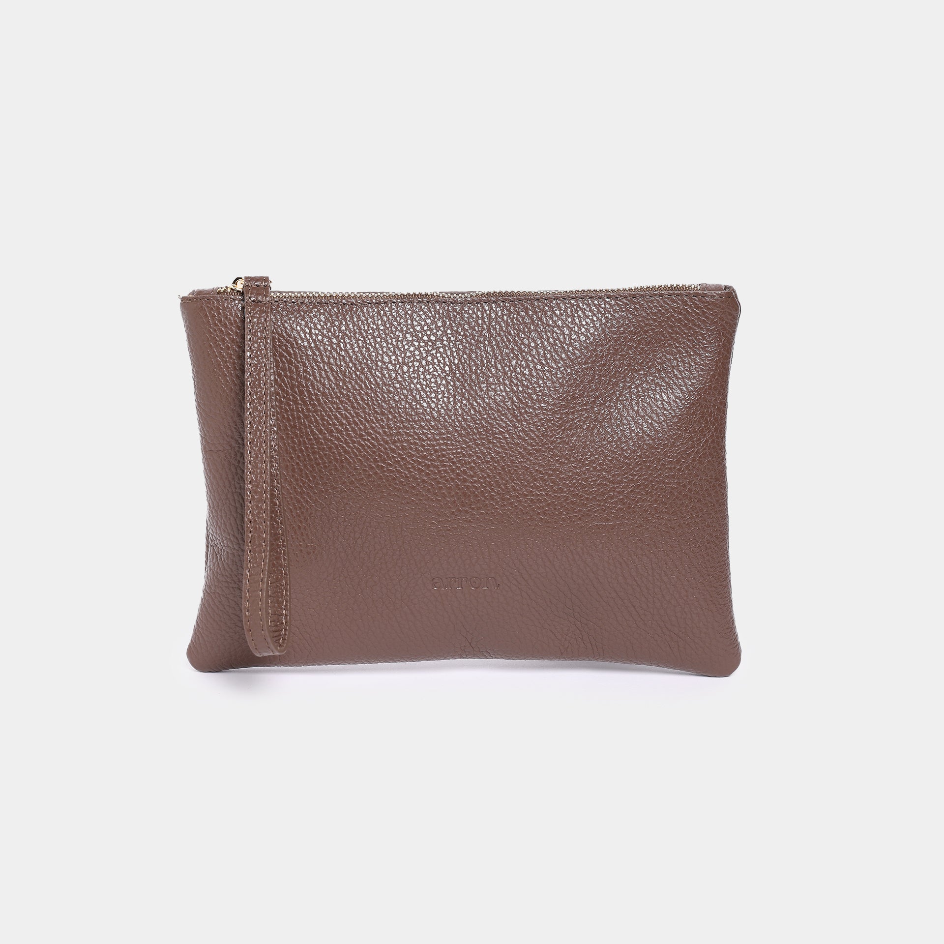 Marnie - pochette a mano edizione pelle cacao