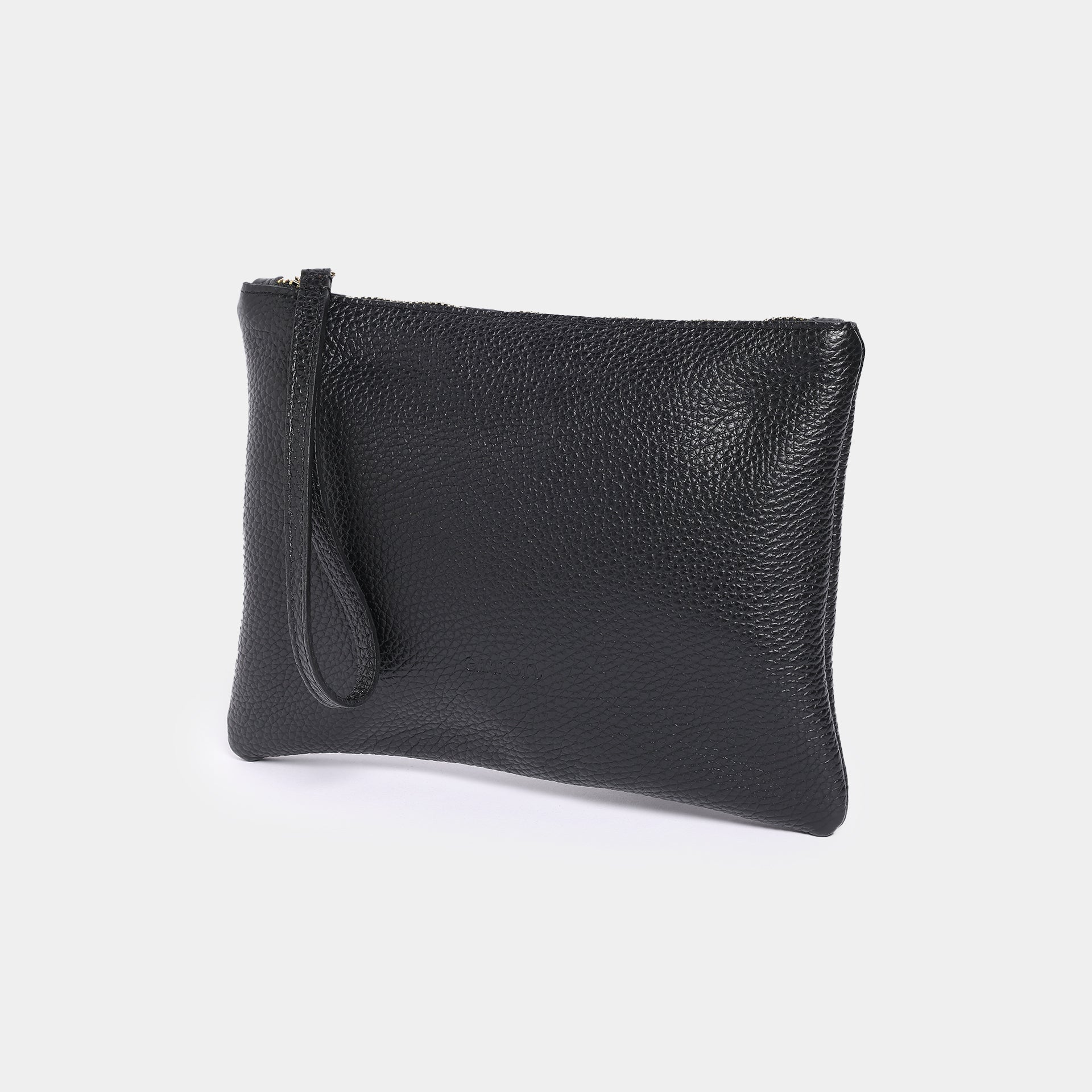 Marnie - pochette a mano edizione pelle nera