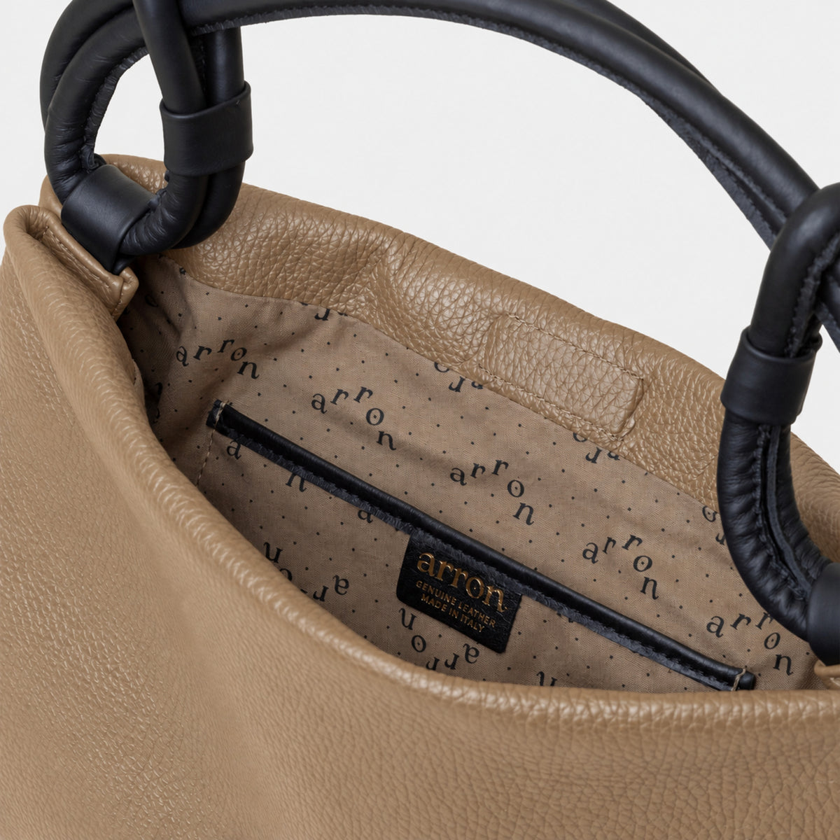 POPPY - pelle taupe