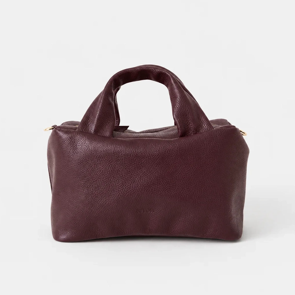 Trudie - burgundy leather