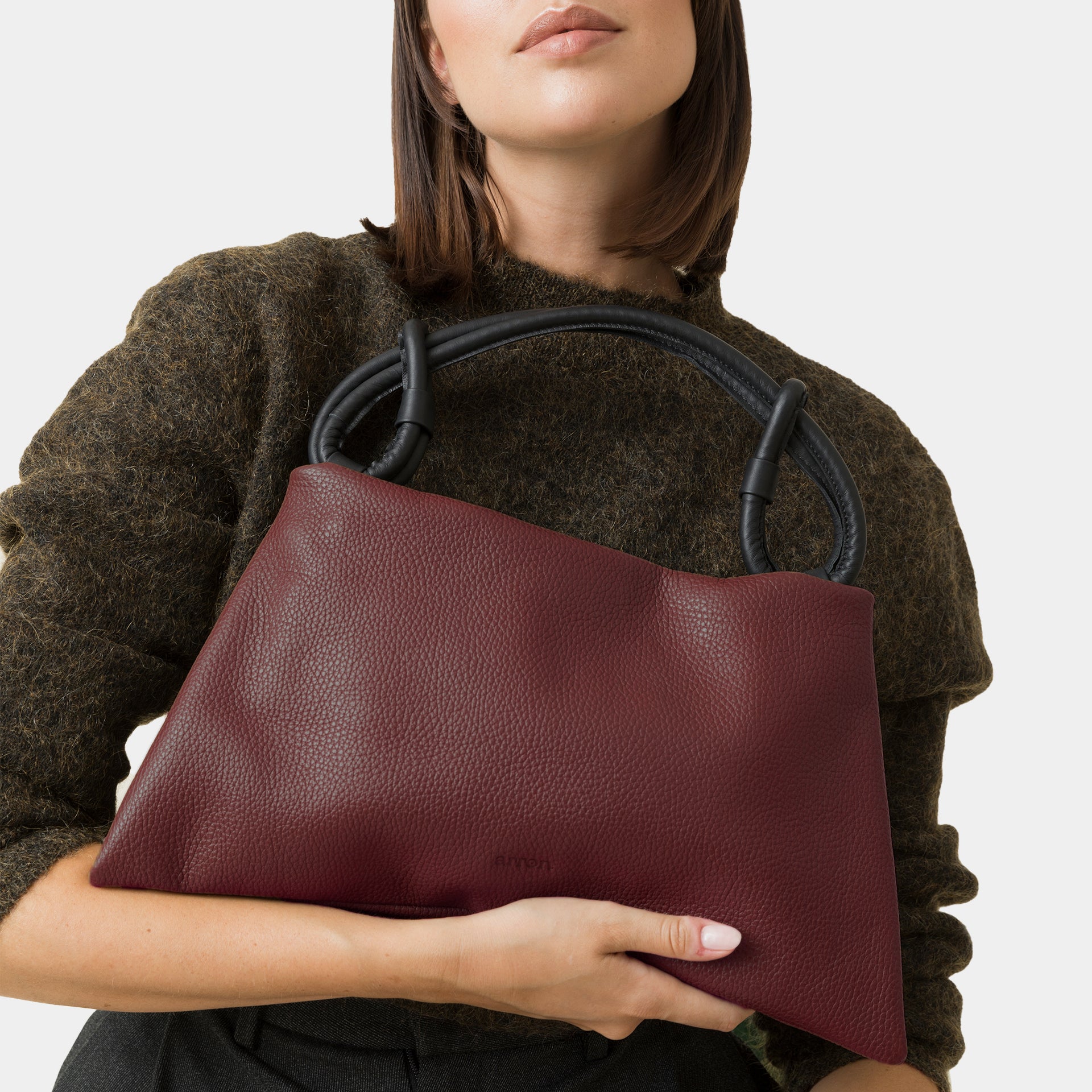 POPPY - edizione pelle bordeaux