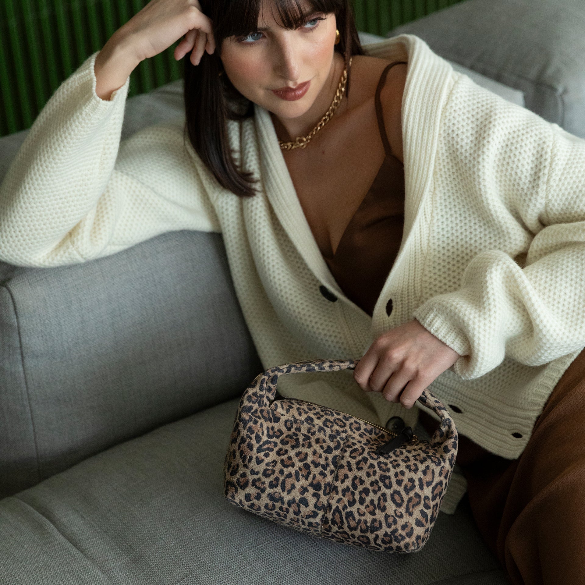 Nina - edizione camoscio animalier