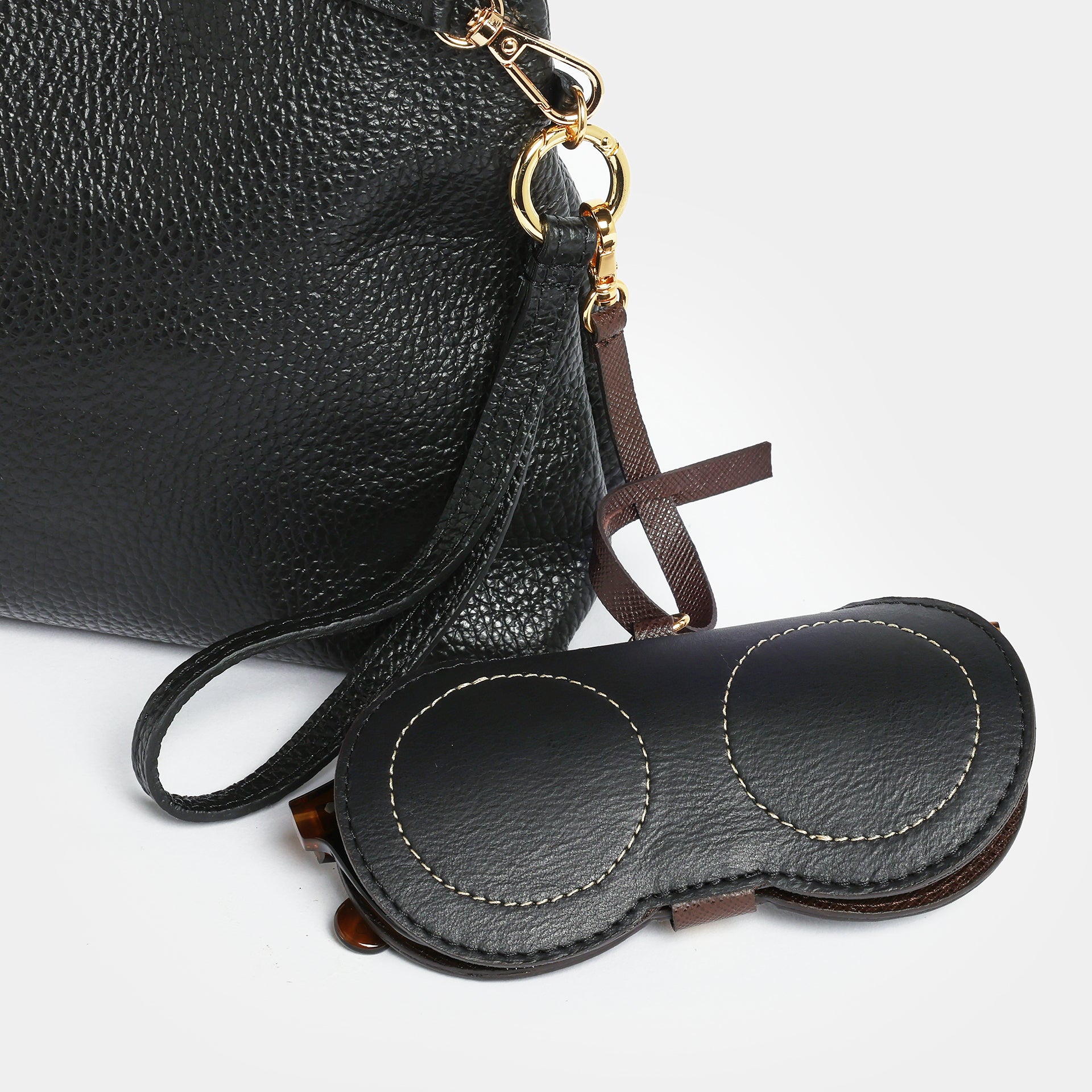 MARISOL - Mustard leather edition glasses case