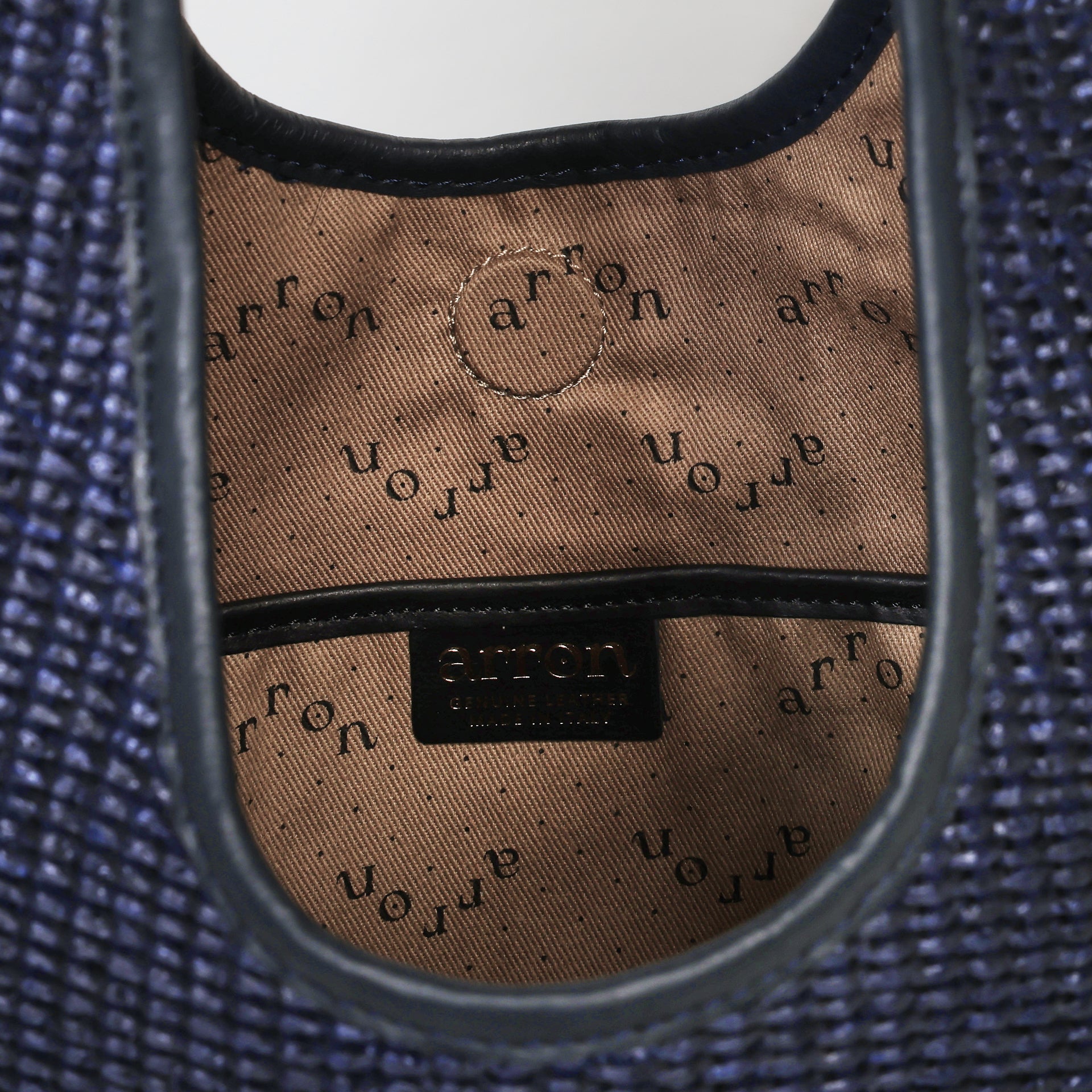 Eva - edizione rafia navy