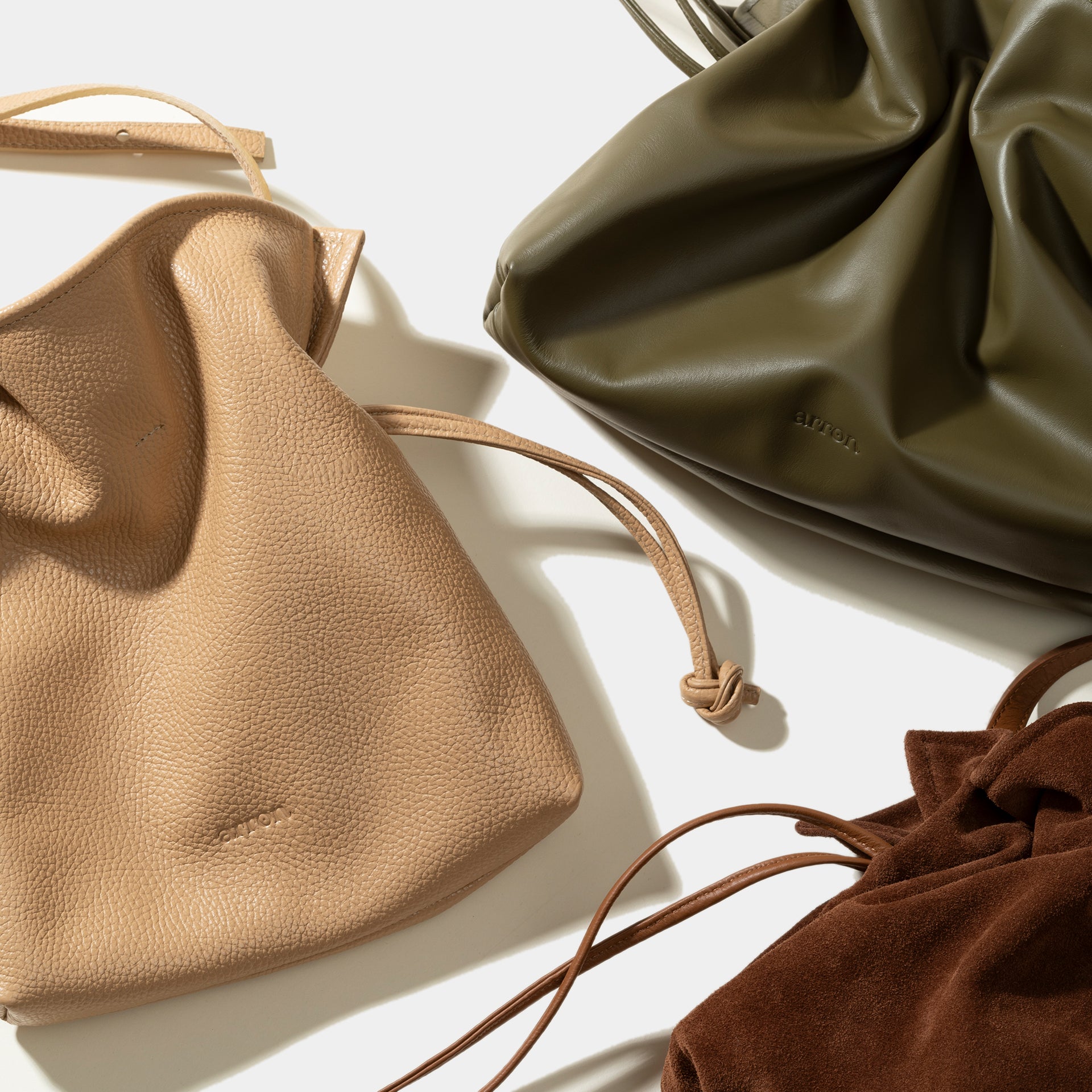 ROSSANA - olive leather edition