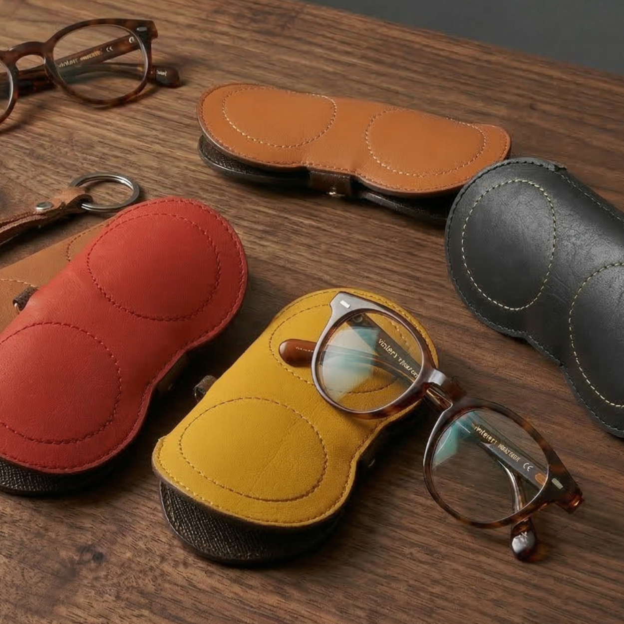 regali arron artigianali per lui portaocchiali 